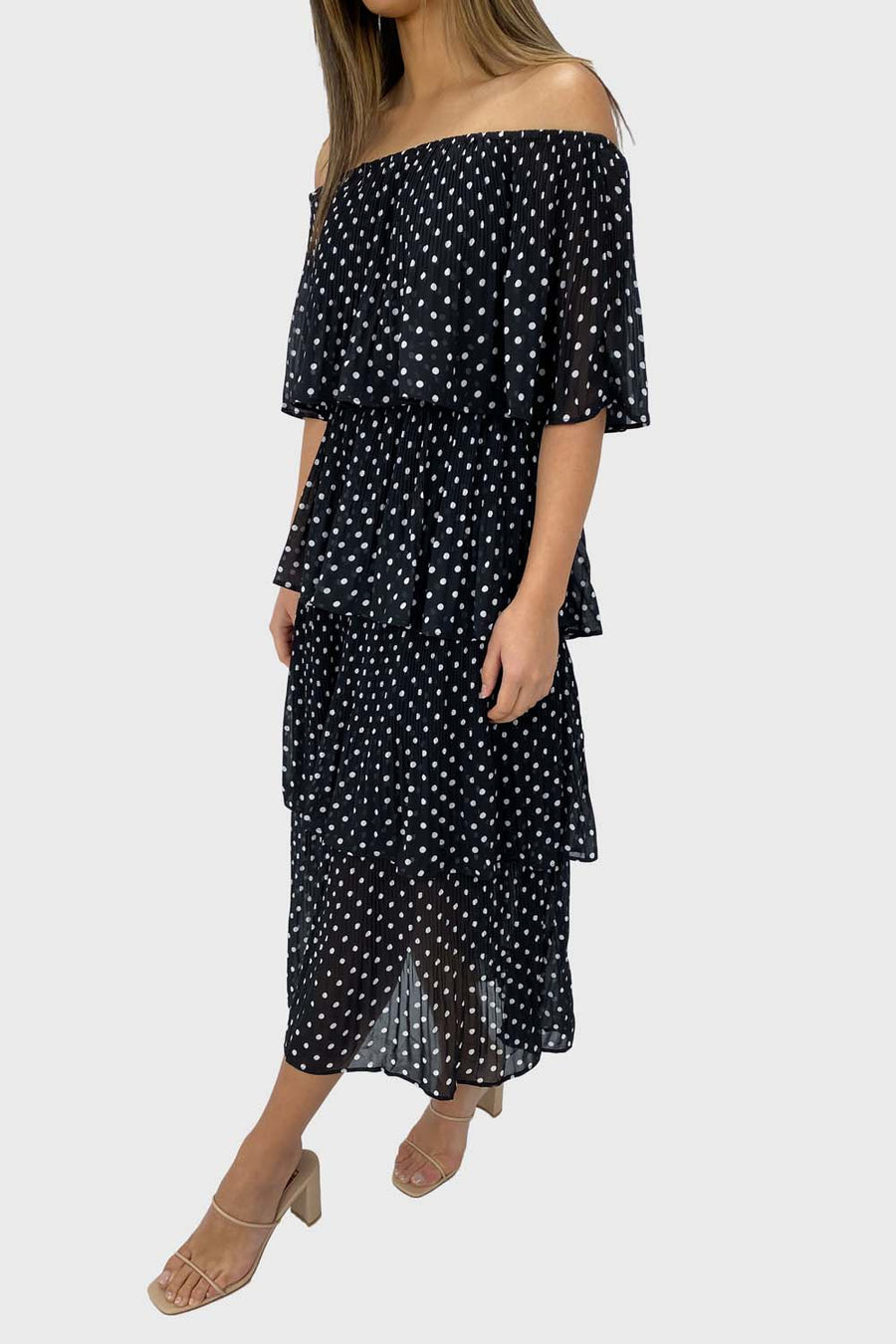 Black Polka Dot