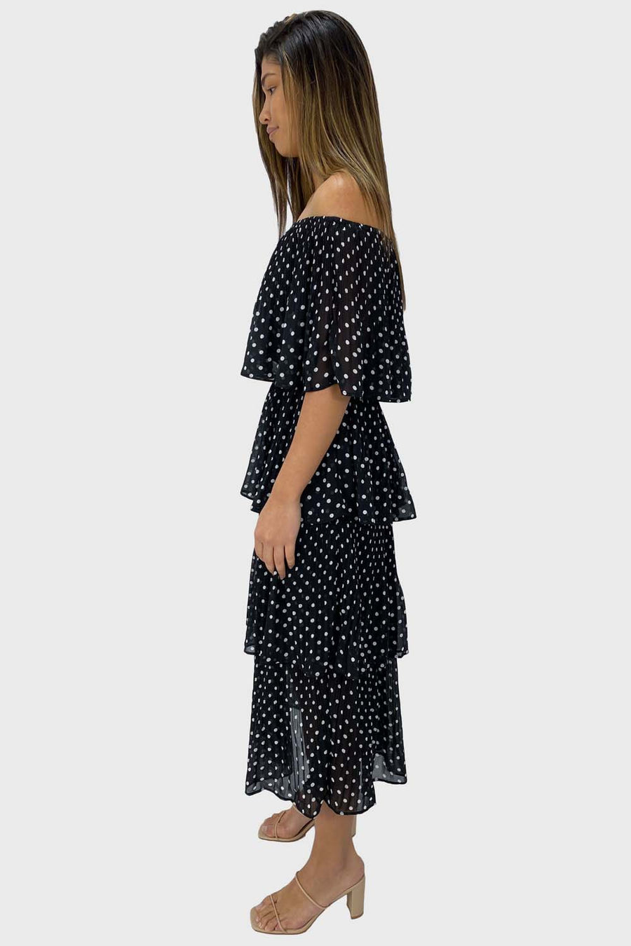 Black Polka Dot