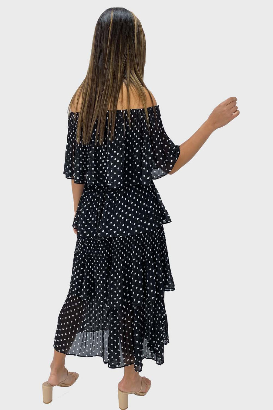 Black Polka Dot