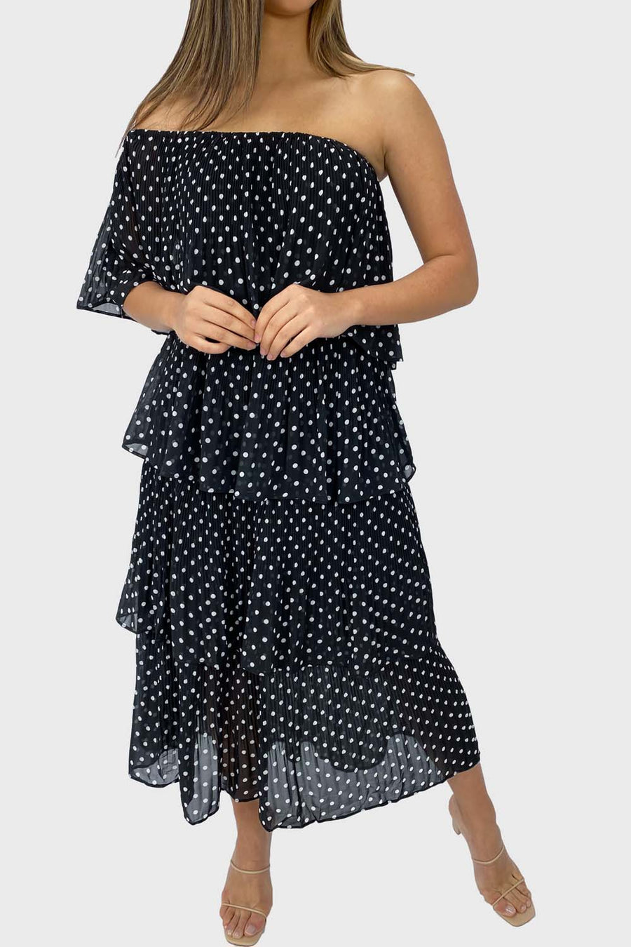 Black Polka Dot