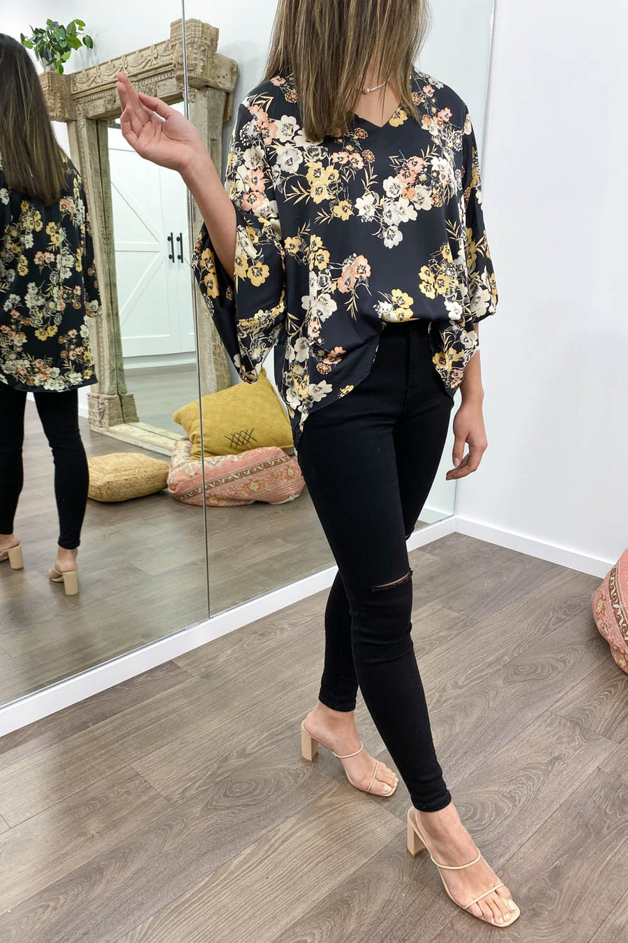 Black Floral