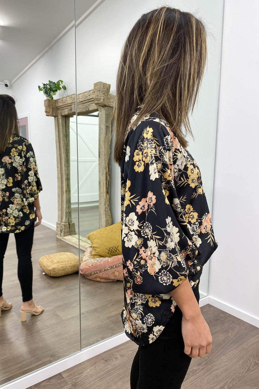 Black Floral