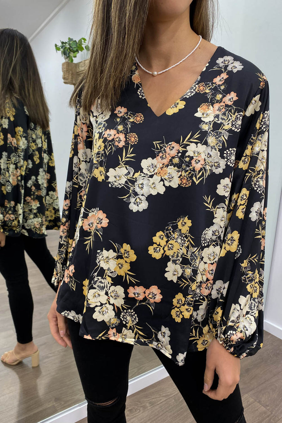 Black Floral